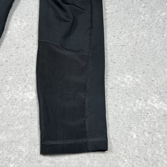 Nike Pro Leggings Womens Size Small Black Mesh Stretch Performance Inseam 22 in - Picture 9 of 11
